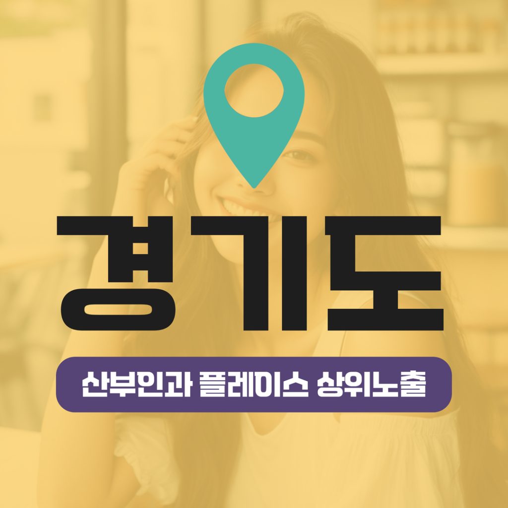 산부인과 플레이스 상위노출 (12) 경기도 산후조리원 집중 노출