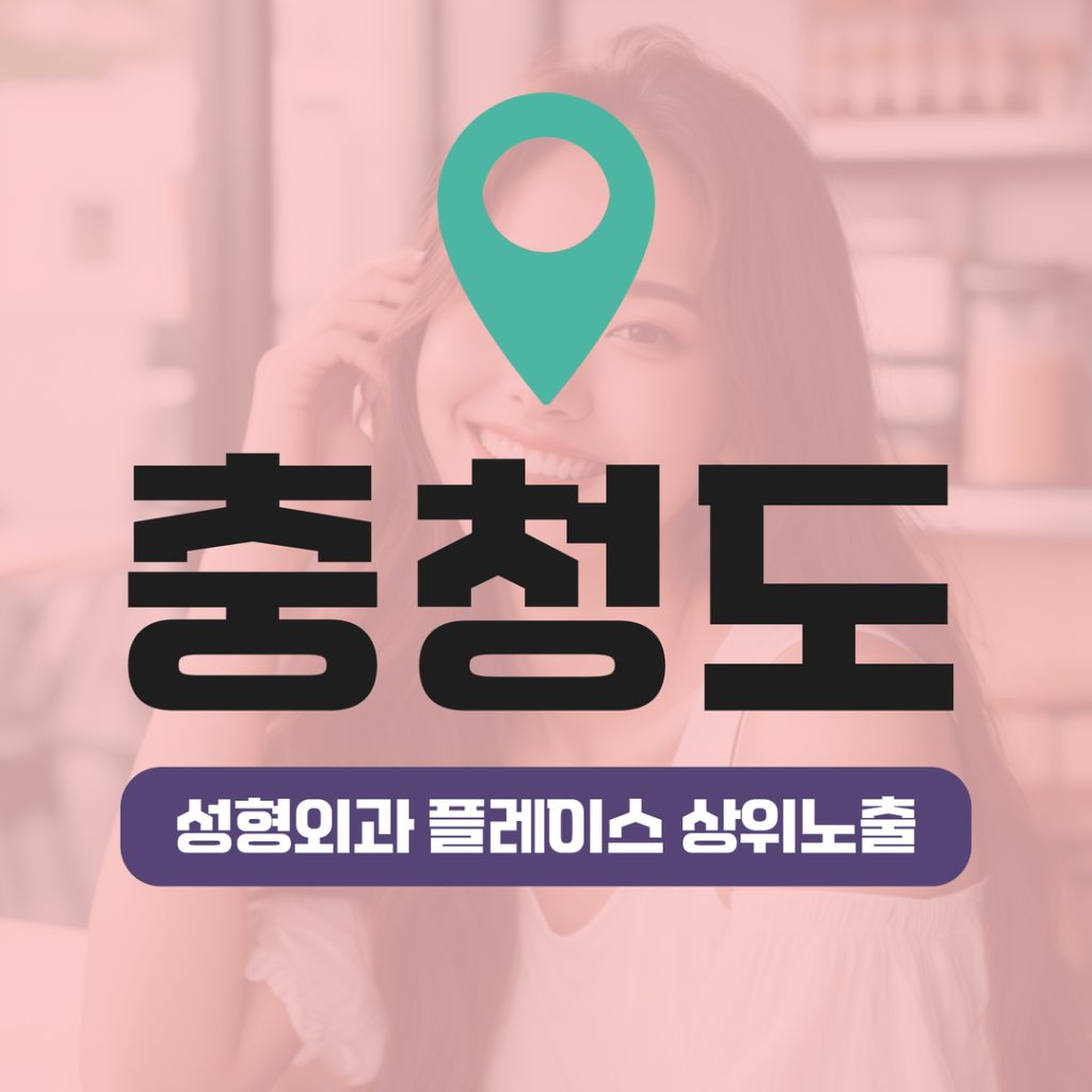 성형외과 플레이스 상위노출 (14) 충청도 가슴성형·코성형 상위노출 성공