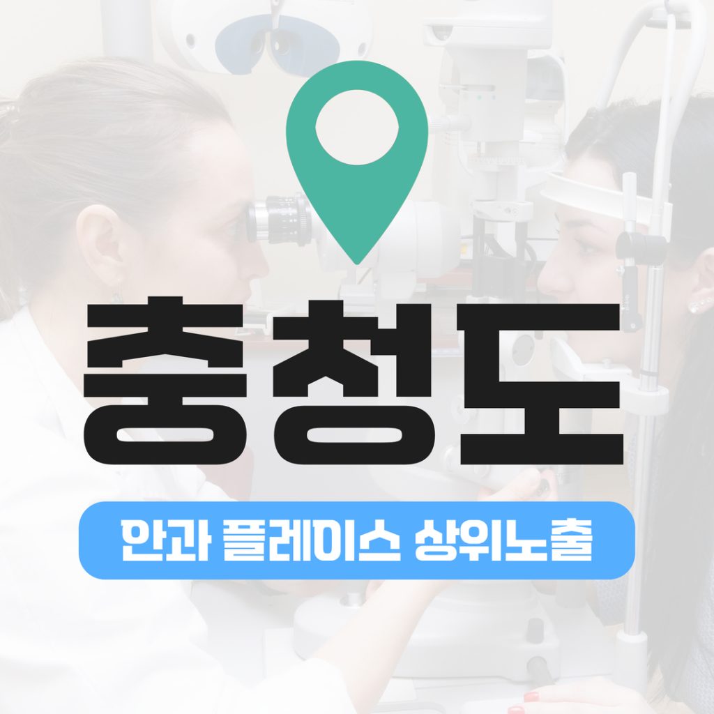 안과 플레이스 상위노출 (12) 충청도 안과, 클리어라식·투데이라섹 상위노출 성공